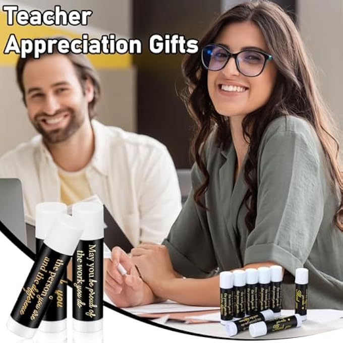 Siifert 50 PACK EMPLOYEE APPRECIATION GIFTS BULK VALENTINE TEACHER STUDENTS GIFTS LIP BALM STAFF TEAM COWORKER APPRECIATION THANK YOU GIFT MOISTURIZING LIP GLOSS FOR WOMEN MEN TEACHER STAFF(BE PROUD) - Image 3